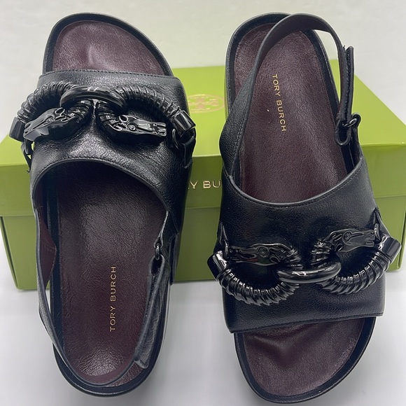 Tory Burch MELLOW PLATFORM SANDAL NAPPA LEATHER
Optic White/Silver/Perfect
New - Picture 11 of 16